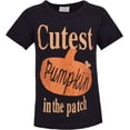 thumbnail image 4 of Unique Baby Girls 2 Piece "Cutest Pumpkin in the Patch" Halloween Outfit (7), 4 of 6