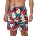 thumbnail image 2 of Daiia Beautiful Flower Mens Swim Trunks Swim Shorts Quick Dry Swim Shorts with Mesh Lining Pockets-XX-Large, 2 of 9