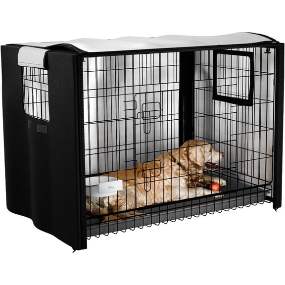 1Pc Dog Crate Cover 48 In XL Dog Kennel outside Cover for Large Dogs 420D
