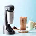 thumbnail image 2 of OVENTE Máquina Clásica para Hacer Batidos de 2 Velocidades con Taza Mezcladora de Acero Inoxidable de 15.2 Oz, Licuadora Mezcladora de Bebidas Compacta y Fácil de Limpiar para Leche Malteada, Helado S, 2 of 5