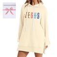 thumbnail image 3 of WILLBEST Vestidor Portátil Sudadera Con Capucha Con Letras Estampadas Informales Para Mujer, 3 of 3