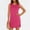 Dresses-548Hot Pink, variant on Summer Dresses for Women Sleeveless Round Neck Solid Color Tank Dress Knee Length Loose Shift Dress Casual Daily Basic Home Lounge Wear