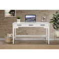thumbnail image 2 of Origins by Alpine Nova Large Wood Desk in White, 2 of 7