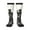 2 Black-1, variant on Veterans Day Print Compression Socks for Both Men And Women for Running, Travel, Flight, Nurse