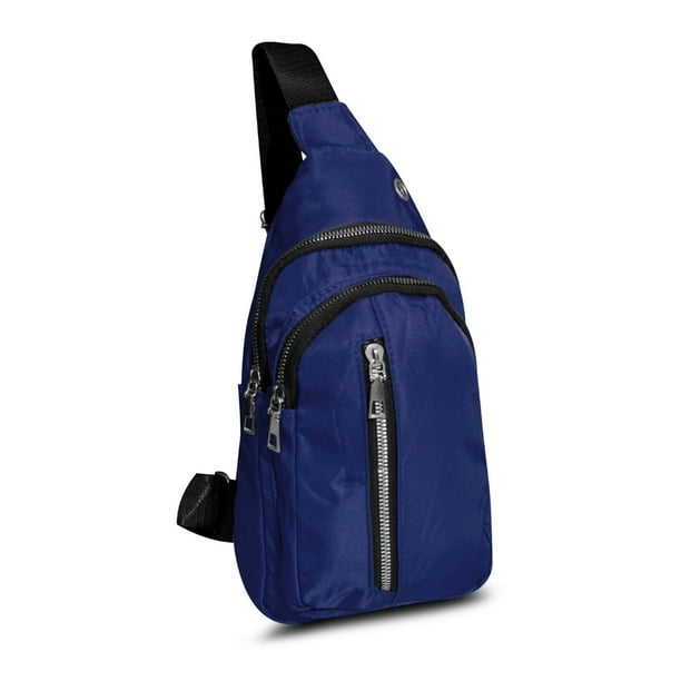 Bolsa Crossbody Poliéster McCarthy MC-022/6 Unisex azul Unitalla