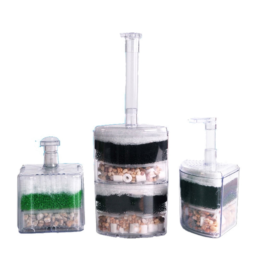 Aquarium Filter Quiet Cartridges FishTank Cotton Filtration Biofilter Aquarium Accessories Filter Inserts(2 Pack)