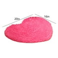 thumbnail image 2 of Heart Shaped Rug Heart Shaped Decorative Floor Mat Shower Mat Non Slip Washable Doormat Entrance Welcome Carpet for Home Living Room Sofa Bathroom Floor, 2 of 8