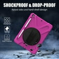thumbnail image 2 of KIQ iPad 8th 7th Generation Case 10.2 inch 2019/2020, Shockproof Rugged Military Grade Case for Apple iPad 10.2 7th/8th Gen [Hot Pink], 2 of 12