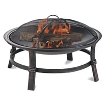 WAD15121MT Brushed Copper Wood Burning Outdoor Firebowl
