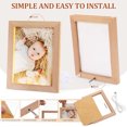 thumbnail image 3 of SHOWERORO light up photo frame wooden multi for kitchen and home decoration 1 Set, 3 of 6
