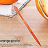 thumbnail image 2 of 6pcs Easy Orange Citrus Peeler In Bright Orange Color Kitchen Tool, 2 of 5