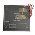 thumbnail image 2 of Impresora 3D Cama Calefactada De Cama Caliente De 12V Con Cable Térmico Para Negro 300 * 300 * 3 Mm shamjiam Cama térmica de aluminio, 2 of 7