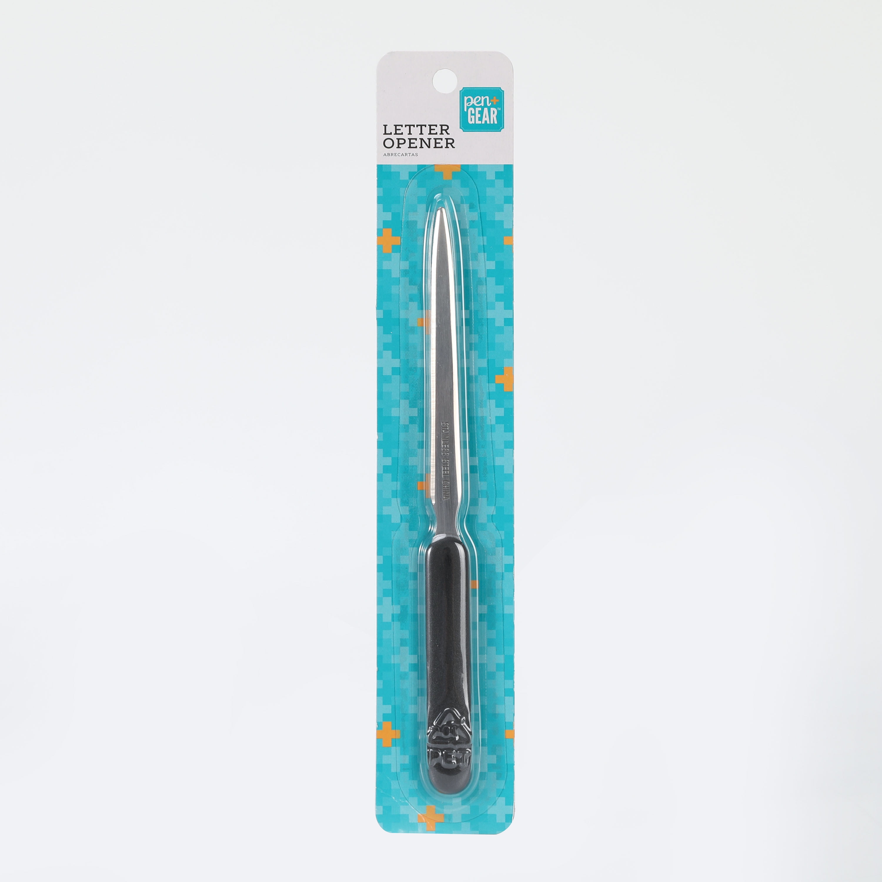 Pen + Gear 7.5' Letter Opener, Black