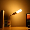 thumbnail image 2 of Lámpara Base de giratoria E27-E27 Adaptador de extensión flexible Soporte LED (UE) JShteea Para estrenar, 2 of 7