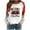 Red B, variant on IROINNID Christmas Sweatshirts for Women Crewneck Long Sleeve Shirt Printed Loose Fit Tops Casual Holiday Pullover,Red