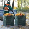 thumbnail image 6 of Reusable Gardening Lawn Leaf Bag 106Gal, Yard Waste Bags for Yard Garden Lawn, Green, 1 Count, 6 of 8