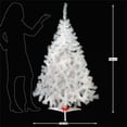 thumbnail image 4 of ARBOL DE NAVIDAD MONARCA DE LUJO BLANCO IRIDISC. DE 160 CM NAVIPLASTIC 32750, 4 of 4
