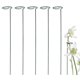 thumbnail image 3 of 5 Pack Garden Plant Support Stakes Single Stem Support Stake Plant Cage Support Rings Flowers Stem, 3 of 5