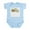 Sky Blue, variant on CafePress - Dad's Lil Dozer Infant Bodysuit - Baby Light Bodysuit, Size Newborn - 24 Months