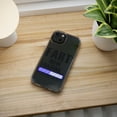 thumbnail image 5 of DistinctInk Clear Hybrid Case for Apple iPhone 15 Plus (6.7" Screen) - Please Wait - Lightweight Grip, 5 of 9