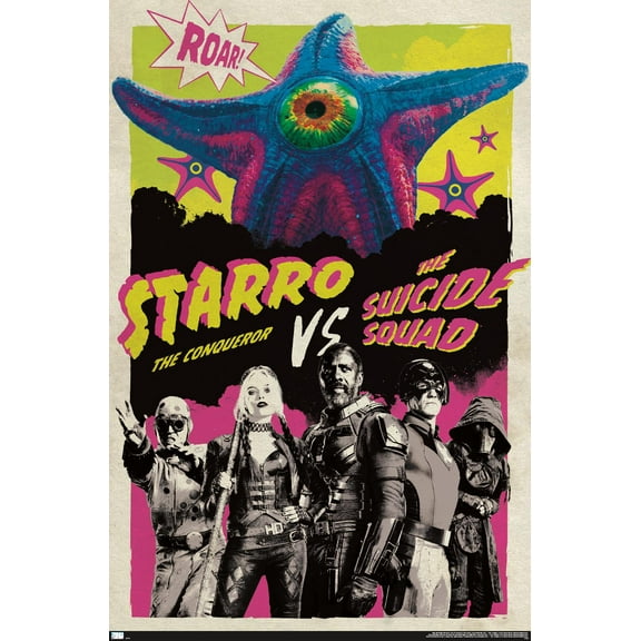 DC Comics Movie The Suicide Squad - Starro The Conqueror Wall Poster, 22.375" x 34"