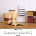 thumbnail image 4 of Bewildely Paquete de 10 bolsas de almacenamiento Clip montado en la pared sin taladro desmontable cocina vegetal Snack sellador abrazadera accesorios con Almacenamiento y organización del hogar Bewildely HA065184-01B, 4 of 6
