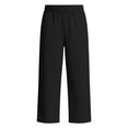 thumbnail image 5 of TFEOQRY Womens Straight Leg Sweatpants with Pockets Solid Color Elastic Waist Athletic Casual Pants, 5 of 8