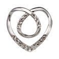thumbnail image 2 of Naierhg Clothes Corner Buckle Heart Decorative Accessory Sweet Long Lasting Cardigan Clip for Daily Wear, 2 of 8