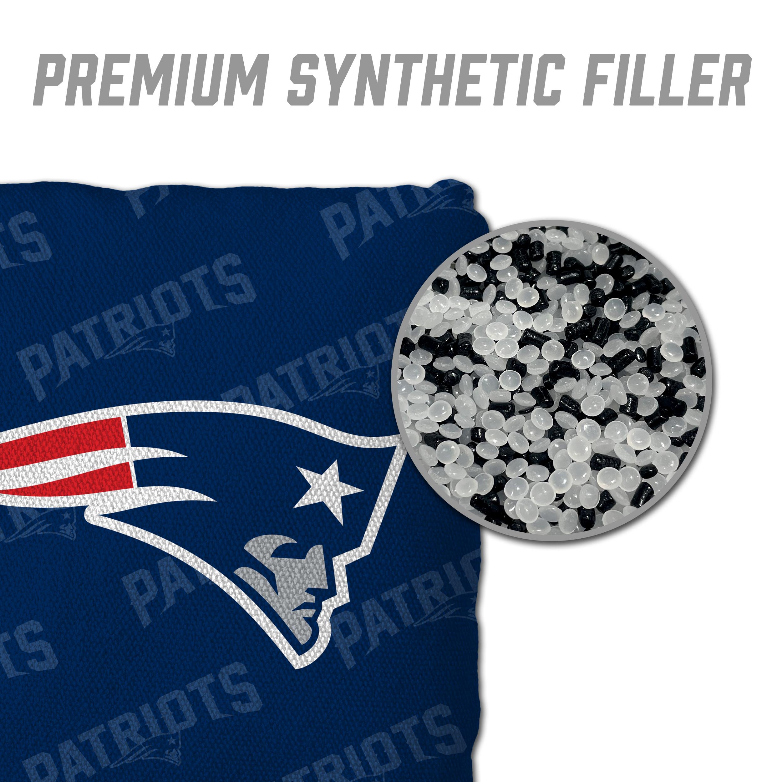 NFL New England Patriots Cornhole Bags - 4PK - Blue