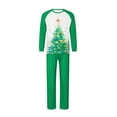 thumbnail image 2 of Nituyy Matching Family Christmas Pajamas Set, Xmas Holiday PJs for Women/Men/Kids, Letter Printed Loungewear Sleepwear, 2 of 10