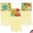 thumbnail image 3 of 10 All Occasion Blank Note Cards Assorted (4 x 5.12 Inch) - SUMMER FLOWERS M3741OCB-B1x10, 3 of 6