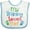 White and Blue, variant on Inktastic My Grammy Loves Me Boys or Girls Baby Bib