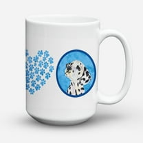 Carolines Treasures SS4768-BU-CM15 Blue Dalmatian Coffee Mug 15 oz 15 ounce multicolor