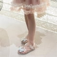 thumbnail image 7 of Fnooota Girls Jelly Sandals, Casual Non Slip Adjustable Strap Closed Toe Summer Shoes Blue Size 9（Little Kids), 7 of 7