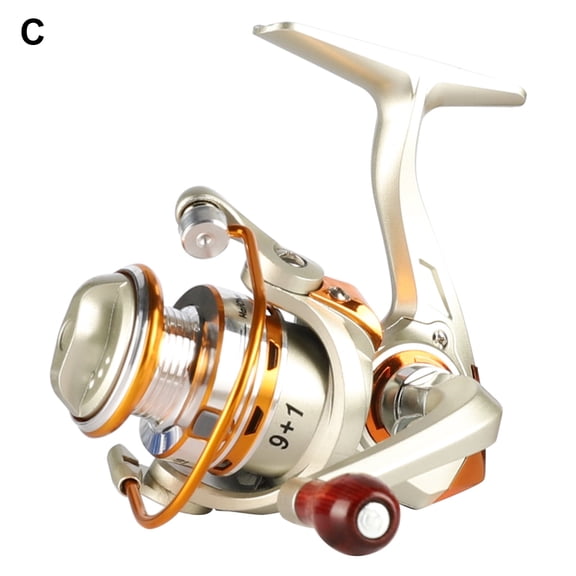 MixMart Spinning Reel, Freshwater and Saltwater Spinning Fishing Reel, Rigid Aluminum Frame & Spool & Handle - Waterproof Fishing Reel Fishing Wheel