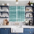 thumbnail image 2 of Duck Green Kitchen Curtains Window Panels, Vintage Modern Abstract Art Ombre Insulated Window Treatment Curtain, Grommet Curtains for Bedroom/Living Room/Bathroom, 2 Piece 42"Wx63"L, 2 of 8