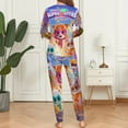 thumbnail image 5 of Super Kitties Women's Pajama Sets Long Sleeve Pajamas Top And Pants Sleepwear Nightwear Soft Pjs Lounge Sets, 5 of 8