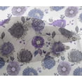 thumbnail image 4 of oneOone Viscose Chiffon Amethyst Fabric Flower Artistic Sewing Material Print Fabric By The Yard 42 Inch Wide, 4 of 4