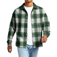 thumbnail image 6 of Men's Casual Button-Down Long-Sleeve Shirt Fashionable Casual Men's Clothing, 6 of 6