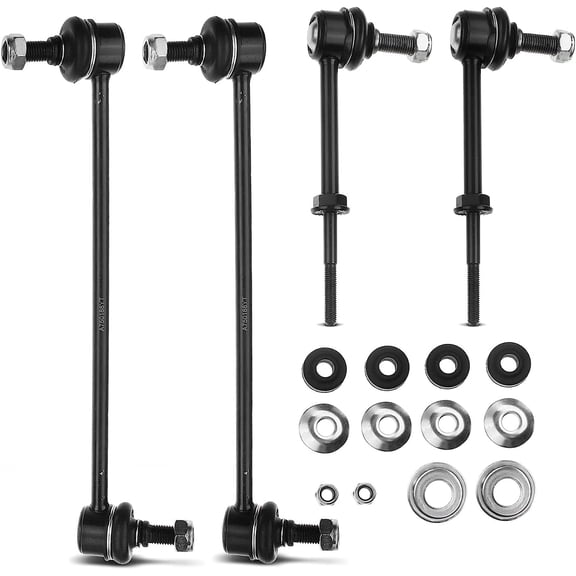 A-Premium 4Pcs Front Rear Sway Bar Link Stabilizer Link Kit Compatible with Chevrolet Equinox 2008-2017 GMC Terrain 2010-2017 Pontiac Torrent 2008-2009