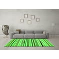 thumbnail image 3 of Ahgly Company Indoor Rectangle Abstract Green Modern Area Rugs, 2' x 4', 3 of 4