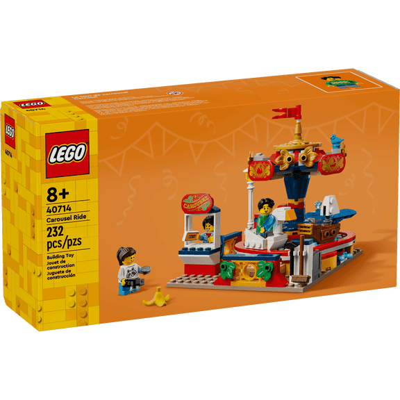 LEGO 40714 Carousel Ride Toy Building Set 8  232 Pieces