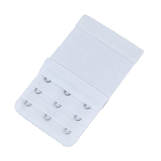 Qarigey Extensores de sujetador con correa de extensión, 3 filas, 3 ganchos, accesorios para mujer, ropa interior íntima de repuesto de espalda Accesorios de disfraces blanco Qarigey AP010604-01