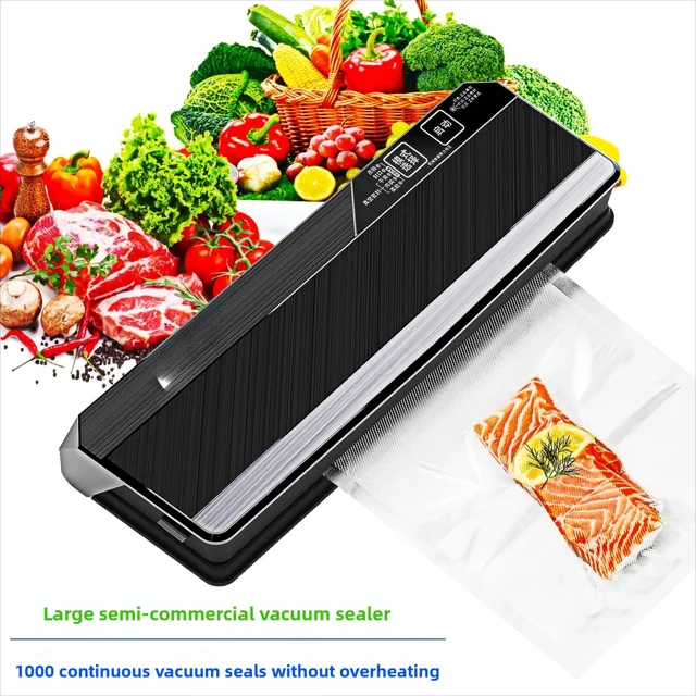 Automatic vacuum food, packaging machine plastic sealing fresh-keeping machine pumping, vacuum small vacuum machine
