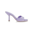 thumbnail image 2 of Schutz Posseni Smoky Grape Slip On Squared Open Toe Stiletto High Heel Sandals (Smoky Grape, 7.5), 2 of 6