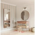 thumbnail image 2 of Vertex Collection Two-Light Brushed Nickel Clear Glass Contemporary Bath Light, 2 of 12