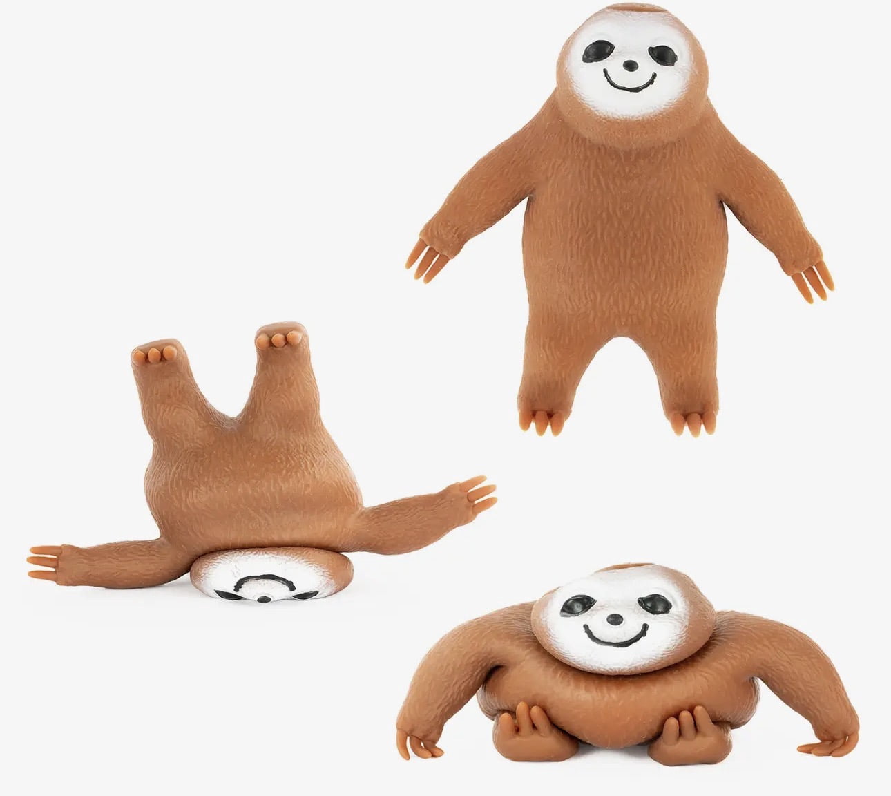Sand Stretch Stress relief massage ball Bundle Duck Sloth Panda - SET OF 3
