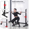 thumbnail image 3 of Rack Sentadilla Bluelander, Soporte Para Pesas Ajustable, Multifuncional, Carga Máxima de 300 Kg, Rack Pesas, Sentadillas, Rack Mancuerna, 3 of 5
