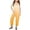 Yellow, variant on TBWNWG Girls Summer Print V Neck Sleeveless Romper Loose Fit Casual Jumpsuit With Pockets for And Juniors Lightweight Comfortable,Size 7-8 Years