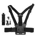 thumbnail image 2 of Strap Adjustable Phone Clip Holder with Chest Strap Fixation Bracket for Sport Camera Mobile Phone, 2 of 7